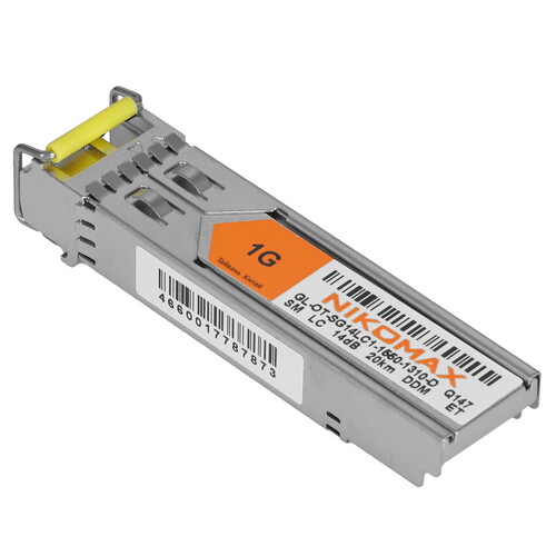 Купить SFP-модуль NIKOMAX GL-OT-SG14LC1-1550-1310-D  5631069. Характеристики, отзывы и цены в Донецке