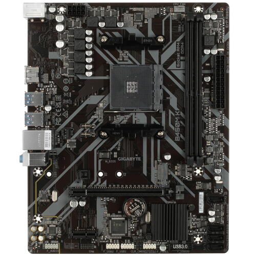 Купить Материнская плата GIGABYTE B450M K  5094880. Характеристики, отзывы и цены в Донецке