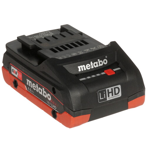 Купить Аккумулятор Metabo 18V/4.0 Ah LiHD CAS 18V  8121209. Характеристики, отзывы и цены в Донецке