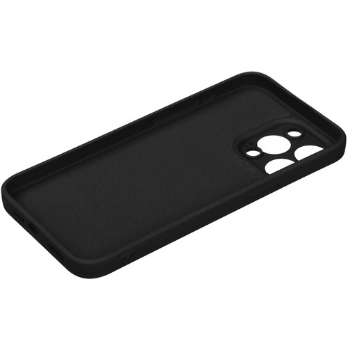 Купить Накладка  BoraSCO Microfiber Case для Apple iPhone 15 Pro Max черный  5601821. Характеристики, отзывы и цены в Донецке