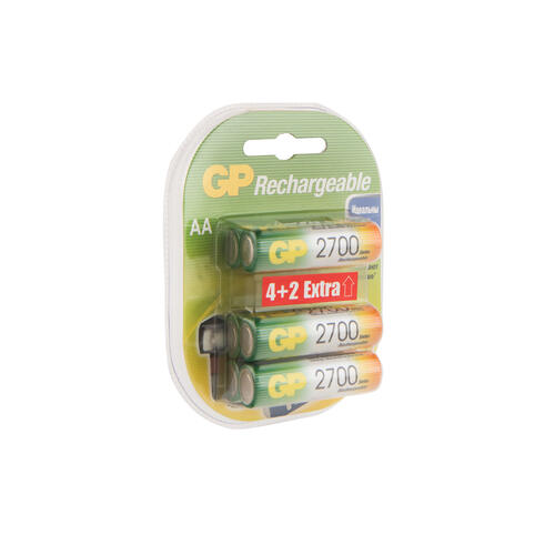 Купить Аккумулятор GP 270AAHC4/2-2CR6 2700 мА*ч  1194840. Характеристики, отзывы и цены в Донецке