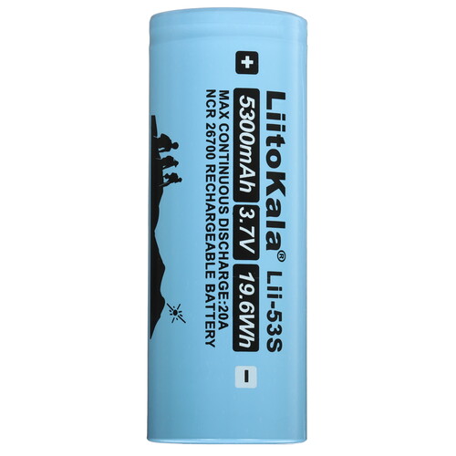 Купить Аккумулятор LiitoKala Lii-53S 5300 мА*ч  9212357. Характеристики, отзывы и цены в Донецке