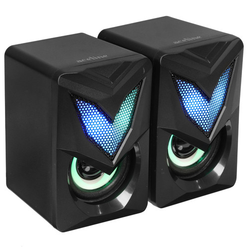 Купить Колонки Aceline ASP120 черный  9290009. Характеристики, отзывы и цены в Донецке