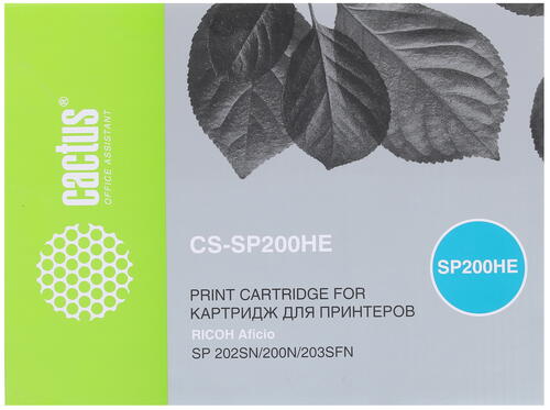 Купить Картридж лазерный Cactus CS-SP200HE черный, с чипом  7937151. Характеристики, отзывы и цены в Донецке