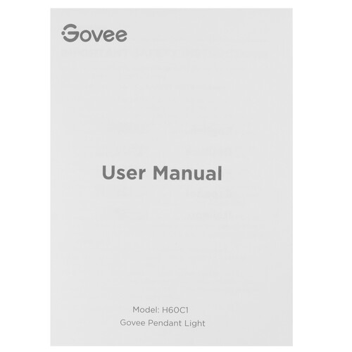 Купить Светильник потолочный Govee RGBICWW Pendant light прозрачный  5647454. Характеристики, отзывы и цены в Донецке