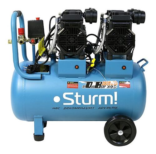 Купить Компрессор поршневой безмасляный Sturm! AC93450OL  9070846. Характеристики, отзывы и цены в Донецке