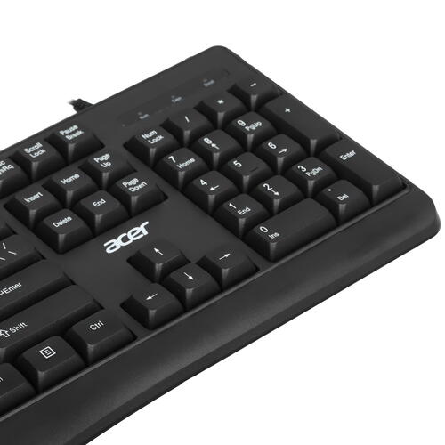 Купить Клавиатура проводная Acer OKW301 [ZL.KBDCC.01A]  9080823. Характеристики, отзывы и цены в Донецке