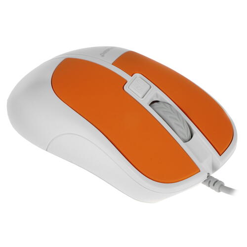 Купить Мышь проводная Gembird MOP-410-O белый  5020117. Характеристики, отзывы и цены в Донецке