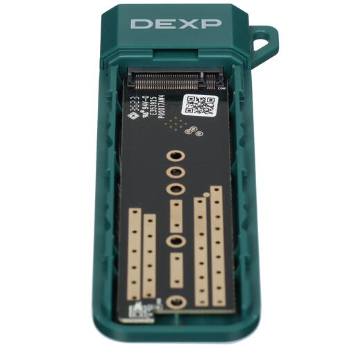 Купить M.2 Внешний бокс DEXP MM2C3-G2-GR  5411505. Характеристики, отзывы и цены в Донецке