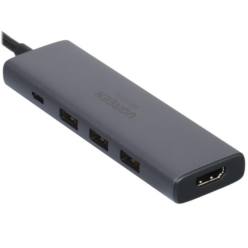 Купить Док-станция Ugreen CM511 серый  5481326. Характеристики, отзывы и цены в Донецке