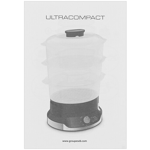 Купить Пароварка Tefal Ultra Compact VC204810 черный  5334989. Характеристики, отзывы и цены в Донецке