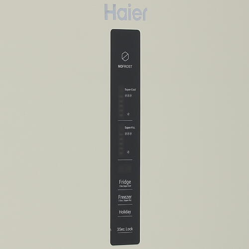 Купить Холодильник с морозильником   Haier CEF537ACG бежевый  4845384. Характеристики, отзывы и цены в Донецке