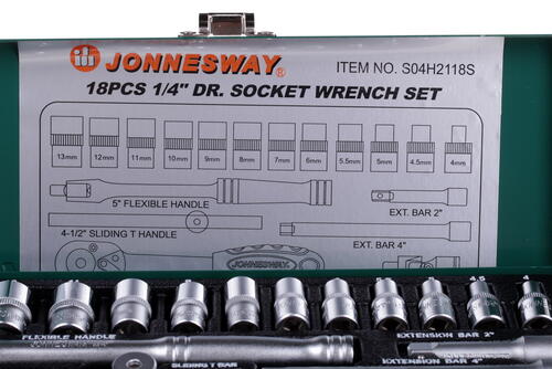Купить Набор инструментов Jonnesway S04H2118S  6614661. Характеристики, отзывы и цены в Донецке