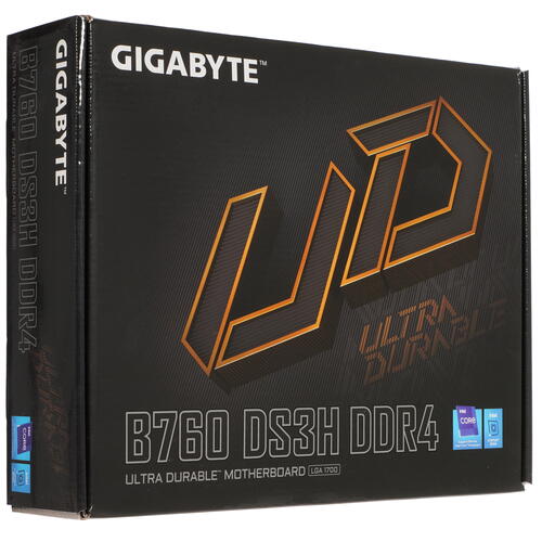 Купить Материнская плата GIGABYTE B760 DS3H DDR4  5087588. Характеристики, отзывы и цены в Донецке