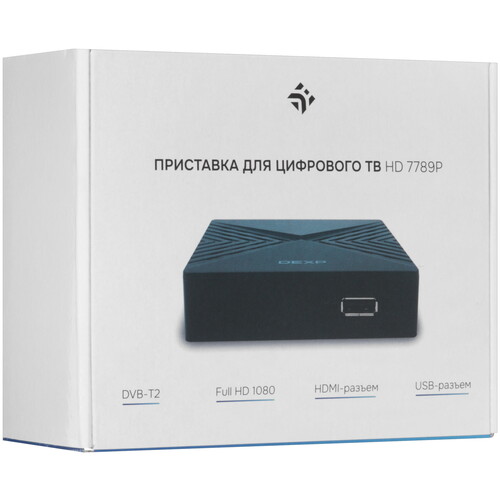 Купить Приставка для цифрового ТВ DEXP HD 7789P черный  5494093. Характеристики, отзывы и цены в Донецке