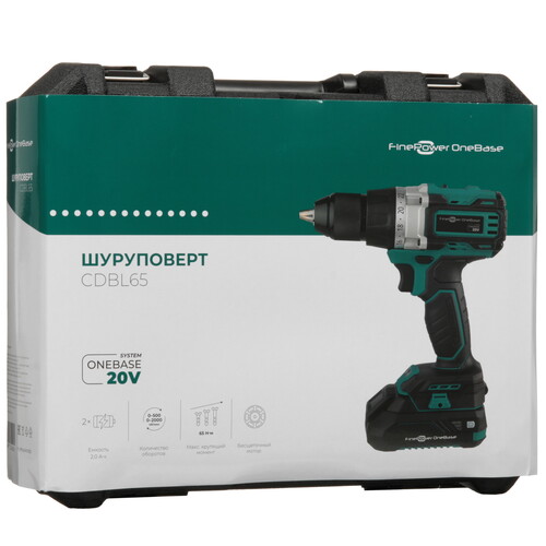 Купить Дрель-шуруповерт FinePower OneBase CDBL65 OneBase20  9176046. Характеристики, отзывы и цены в Донецке