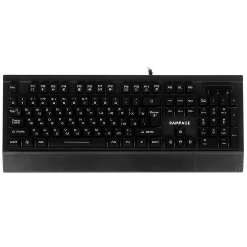 Купить Игровой набор DEXP Rampage черный  1663279. Характеристики, отзывы и цены в Донецке