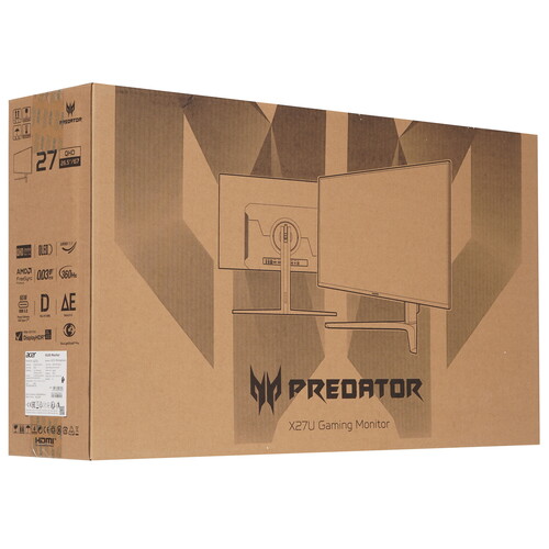 Купить 27" Монитор Acer Predator X27UFbmiipphuzx черный  5463466. Характеристики, отзывы и цены в Донецке