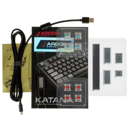 Купить Клавиатура  проводная + беспроводная ARDOR GAMING Katana  5412191. Характеристики, отзывы и цены в Донецке