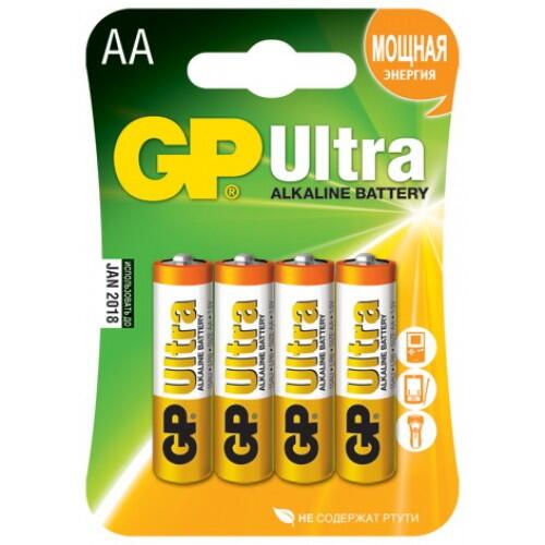 Купить Батарейка GP Ultra AA / AA (LR6/ER14505/FR6/R6P)  0144798. Характеристики, отзывы и цены в Донецке
