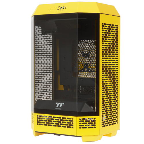 Купить Корпус Thermaltake The Tower 300 Bumblebee [CA-1Y4-00S4WN-00] желтый  5447920. Характеристики, отзывы и цены в Донецке