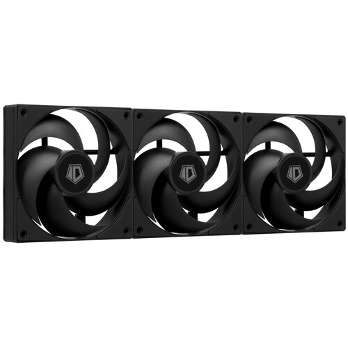 Купить Комплект вентиляторов ID-COOLING AS-120-K TRIO  черный  5619550. Характеристики, отзывы и цены в Донецке