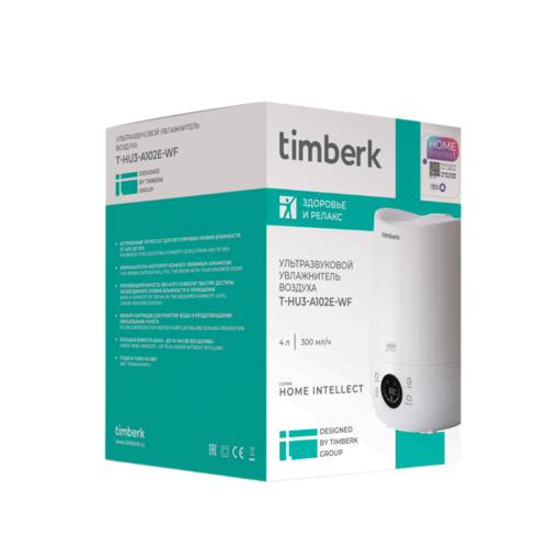 Купить Увлажнитель воздуха Timberk T-HU3-A102E-WF  9184025. Характеристики, отзывы и цены в Донецке