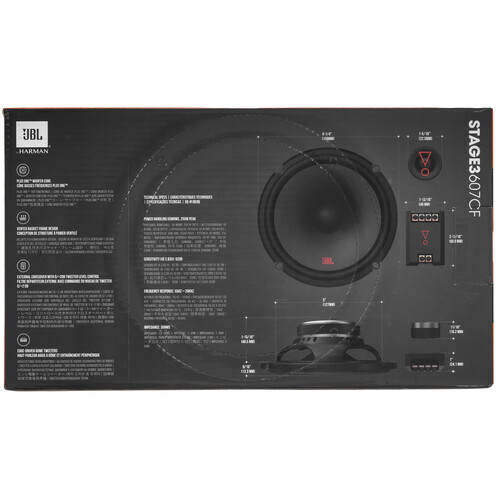 Купить Компонентная акустическая система JBL STAGE3 607CF  5463602. Характеристики, отзывы и цены в Донецке