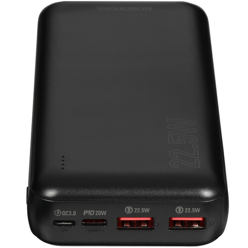Купить Портативный аккумулятор Borofone BJ38A черный  5475243. Характеристики, отзывы и цены в Донецке