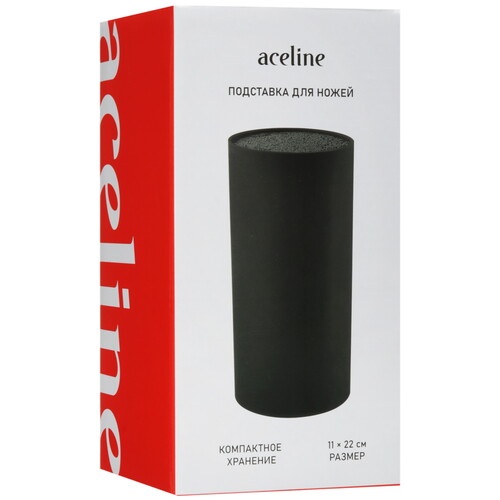 Купить Подставка для ножей AV-10 черный  9166802. Характеристики, отзывы и цены в Донецке