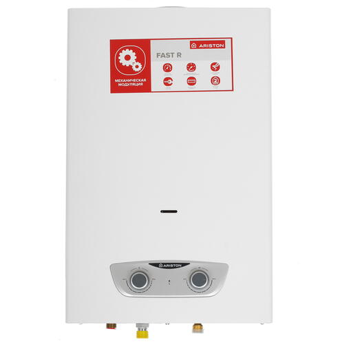 Купить Водонагреватель газовый Ariston FAST R 14  1103713. Характеристики, отзывы и цены в Донецке