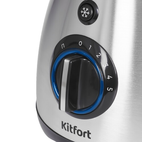 Купить Блендер стационарный Kitfort КТ-3532 серебристый  9300348. Характеристики, отзывы и цены в Донецке