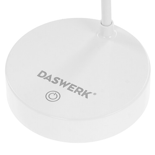 Купить Настольный светильник DASWERK 237990 белый  9171563. Характеристики, отзывы и цены в Донецке