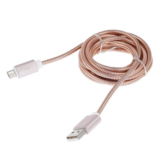 Купить Кабель круглый Cablexpert micro USB - USB 2.0 Type-A золотистый 1.8 м  5485506. Характеристики, отзывы и цены в Донецке