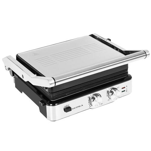 Купить Гриль Supra GS-7620 серебристый  9055036. Характеристики, отзывы и цены в Донецке