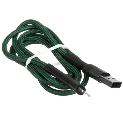 Купить Кабель круглый TFN Lightning 8-pin - USB 2.0 Type-A зеленый 1.2 м  5465796. Характеристики, отзывы и цены в Донецке