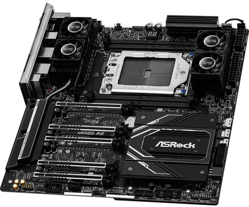 Купить Материнская плата ASRock TRX50 WS  5454997. Характеристики, отзывы и цены в Донецке