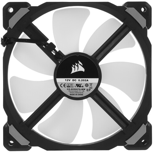 Купить Комплект вентиляторов Corsair ML140 Pro [C0-9050078-WW] черный  5610083. Характеристики, отзывы и цены в Донецке