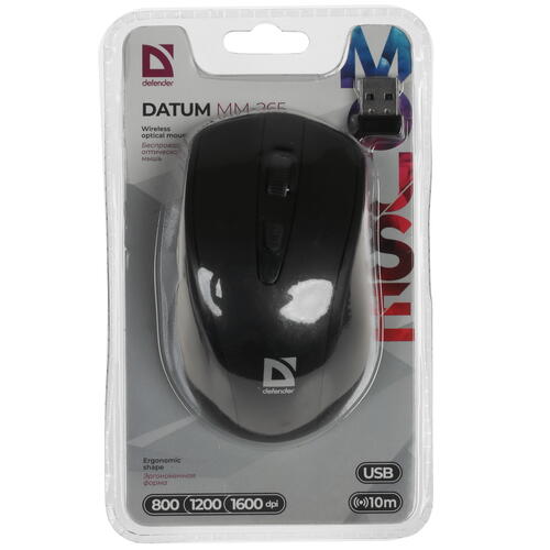 Купить Мышь беспроводная Defender Datum MM-265  8106388. Характеристики, отзывы и цены в Донецке