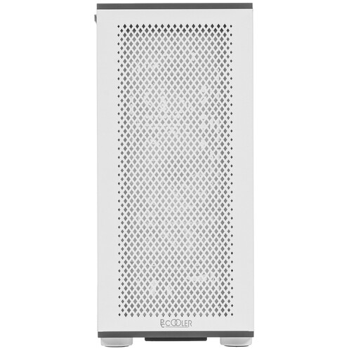 Купить Корпус PCCooler ME200 MESH WH [C3-A520WHP3-GL] белый  5459026. Характеристики, отзывы и цены в Донецке