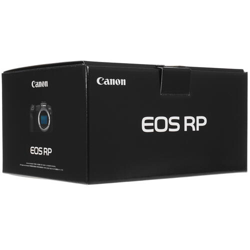 Купить Беззеркальный фотоаппарат Canon EOS RP Body черный  5068871. Характеристики, отзывы и цены в Донецке