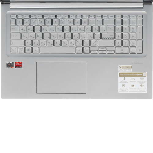 Купить 17.3" Ноутбук ASUS VivoBook 17X M3704YA-AU129 серебристый  5459139. Характеристики, отзывы и цены в Донецке