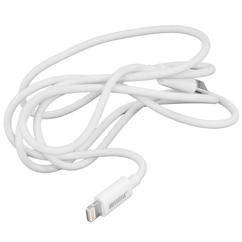 Купить Кабель круглый WIIIX Lightning 8-pin - USB Type-C белый 1 м  5488288. Характеристики, отзывы и цены в Донецке