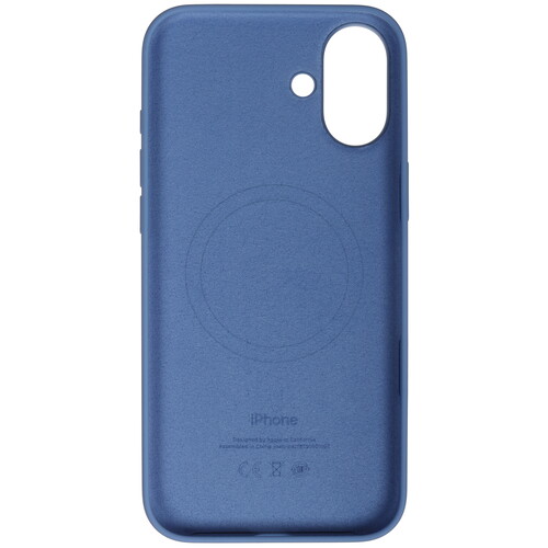 Купить Накладка  Apple Silicone Case для Apple iPhone 16 Plus голубой  5637301. Характеристики, отзывы и цены в Донецке