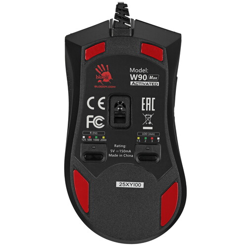 Купить Мышь проводная A4Tech Bloody W90 Max  черный  9280320. Характеристики, отзывы и цены в Донецке