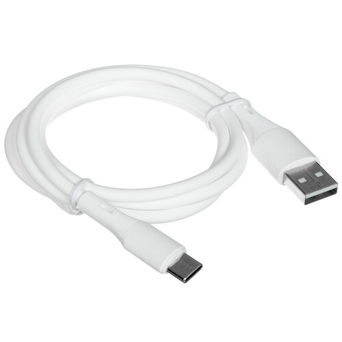 Купить Кабель круглый Cablexpert USB Type-C - USB 2.0 Type-A белый 1 м  5607193. Характеристики, отзывы и цены в Донецке