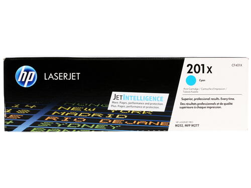 Купить Картридж лазерный HP 201X (CF401X) голубой, с чипом  1014006. Характеристики, отзывы и цены в Донецке