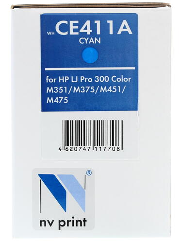 Купить Картридж лазерный NV Print CE411A голубой, с чипом  0171193. Характеристики, отзывы и цены в Донецке
