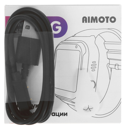 Купить Детские часы Кнопка Жизни Aimoto Omega LTE розовый  9414207. Характеристики, отзывы и цены в Донецке
