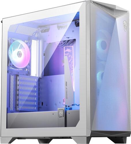 Купить Корпус MSI MPG GUNGNIR 300R WHITE AIRFLOW [306-7G21W21-W57] белый  5450141. Характеристики, отзывы и цены в Донецке